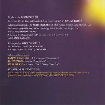 CD Robben Ford: Soul On Ten