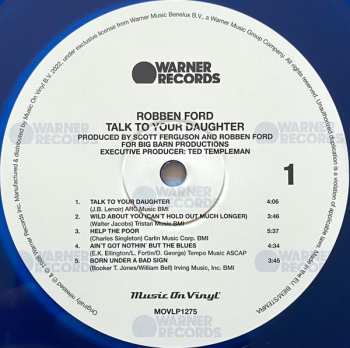 LP Robben Ford: Talk To Your Daughter LTD | NUM | CLR
