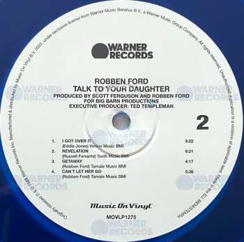 LP Robben Ford: Talk To Your Daughter LTD | NUM | CLR