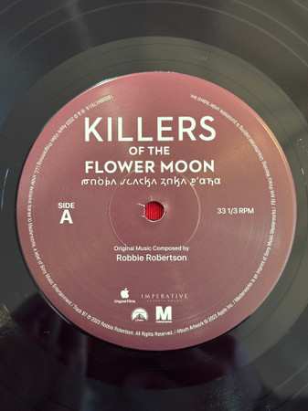 LP Robbie Robertson: Killers Of The Flower Moon (Soundtrack From The Apple Original Film)