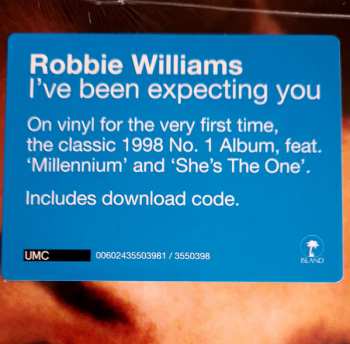 LP Robbie Williams: I've Been Expecting You