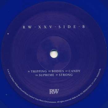2LP Robbie Williams: XXV CLR