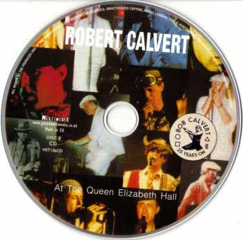 2CD Robert Calvert: Blueprints From The Cellar / At The Queen Elizabeth Hall