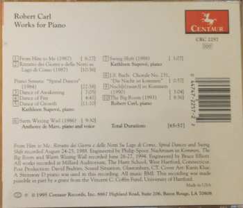 CD Robert Carl: Works For Piano