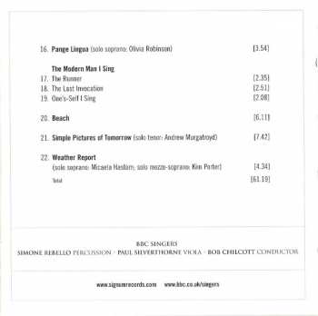 CD BBC Singers: Man I Sing (Choral Music Of Bob Chilcott)
