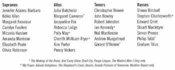 CD BBC Singers: Man I Sing (Choral Music Of Bob Chilcott)