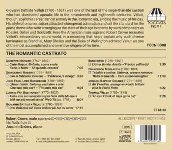 CD Robert Crowe: The Romantic Castrato (The Ornamented Songs And Arias Of Giambattista Velluti)