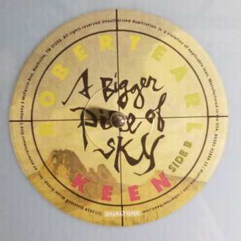 LP Robert Earl Keen: A Bigger Piece Of Sky CLR
