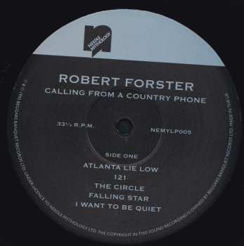 LP/SP Robert Forster: Calling From A Country Phone 