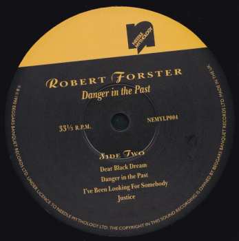 LP/SP Robert Forster: Danger In The Past