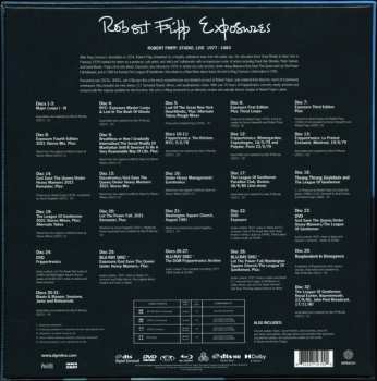 25CD/3DVD/Doos/4Blu-ray Robert Fripp: Exposures LTD
