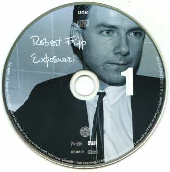 25CD/3DVD/Doos/4Blu-ray Robert Fripp: Exposures LTD