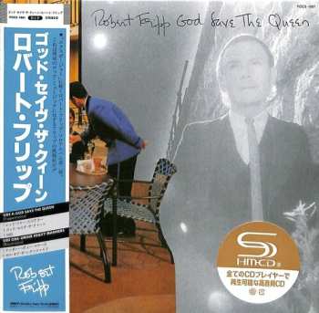 CD Robert Fripp: God Save The Queen / Under Heavy Manners
