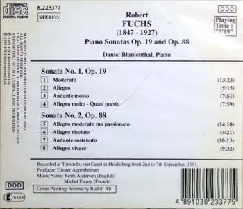 CD Robert Fuchs: Piano Sonatas Op. 19 And Op. 88