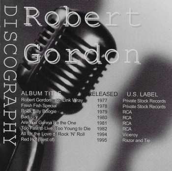 CD Robert Gordon: King Biscuit Flower Hour Presents