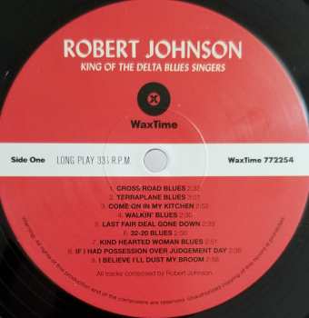 LP Robert Johnson: King Of The Delta Blues Singers LTD