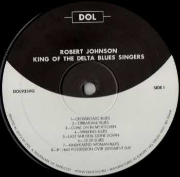 2LP Robert Johnson: King Of The Delta Blues Singers