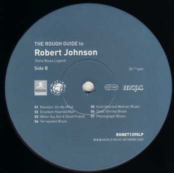 LP Robert Johnson: The Rough Guide To Robert Johnson (Delta Blues Legend) LTD