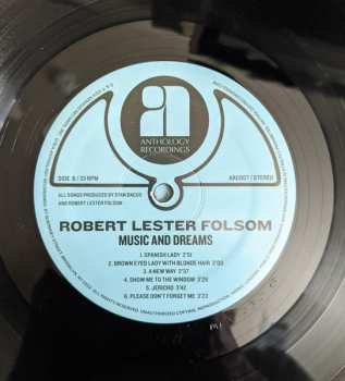 LP Robert Lester Folsom: Music And Dreams