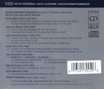 CD Robert Noehren: Robert Noehren Premieres