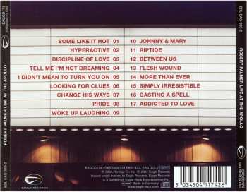 CD Robert Palmer: Live At The Apollo