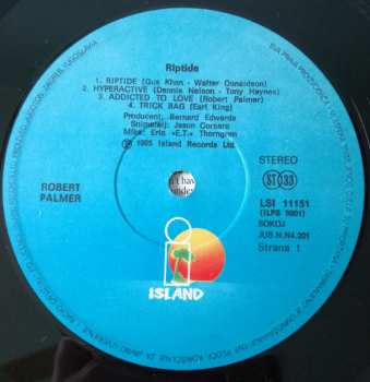 LP Robert Palmer: Riptide