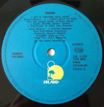 LP Robert Palmer: Riptide