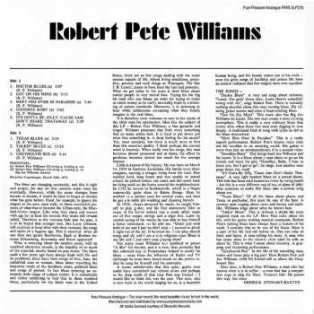 LP Big Joe Williams: Robert Pete Williams With Big Joe Williams LTD