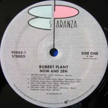 LP Robert Plant: Now And Zen