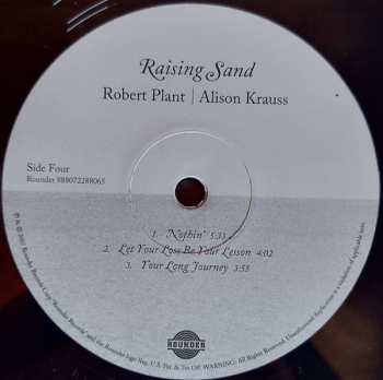 2LP Robert Plant: Raising Sand