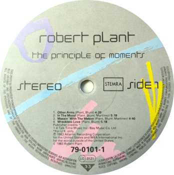 LP Robert Plant: The Principle Of Moments