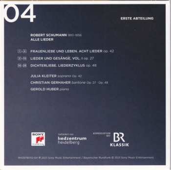 11CD/Doos Robert Schumann: Alle Lieder
