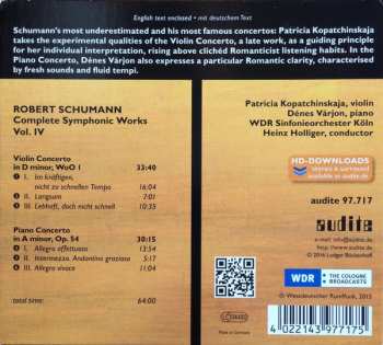 CD Robert Schumann: Complete Symphonic Works Vol. IV