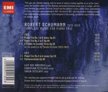 2CD Robert Schumann: Complete Works For Piano Trio