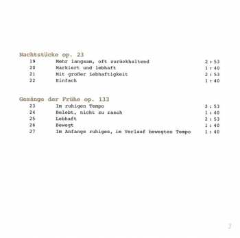 SACD Robert Schumann: Davidsbündlertänze | Nachtstücke | Gesänge Der Frühe