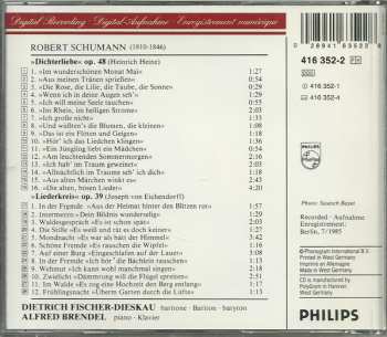CD Robert Schumann: Liederkreis Op. 39 / Dichterliebe Op. 48