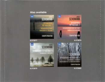 CD Robert Schumann: Arrangements For Piano Duet, Vol. 5