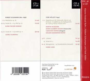 2CD/Doos Robert Schumann: Edition Klavier-Festival Ruhr: Robert Schumann Und York Höller (Live Recording 2022)