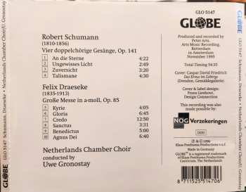 CD Robert Schumann: Vier Gesänge, Op. 141; Große Messe, Op. 85