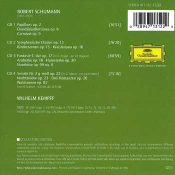 4CD/Doos Robert Schumann: Piano Works