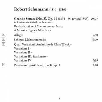 CD Robert Schumann: Jean-Efflam Bavouzet Plays Schumann