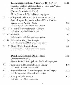 CD Robert Schumann: Jean-Efflam Bavouzet Plays Schumann