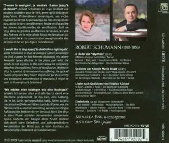 CD Robert Schumann: Lieder: Maria Stuart Op.135 / Rückert-Lieder / Liederkreis Op.39 DIGI