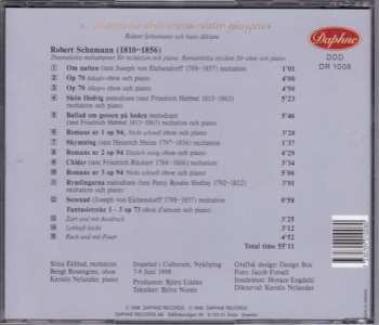 CD Robert Schumann: ...Liksom Av Drömmens Röster  Sjungen