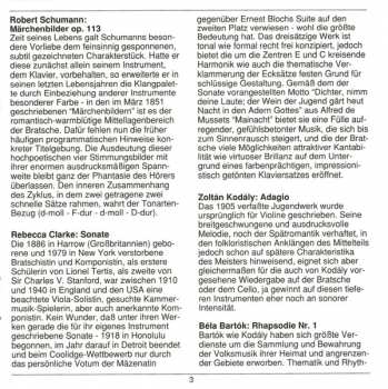 CD Robert Schumann: Märchenbilder (Meisterwerke Für Klavier Und Viola)