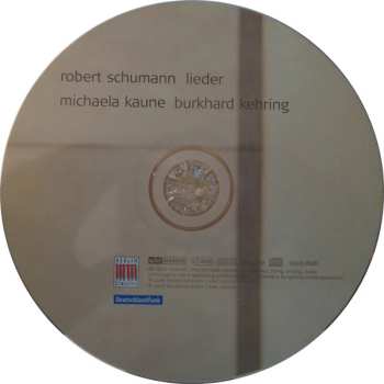 CD Robert Schumann: Lieder