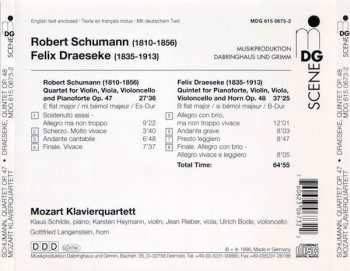 CD Robert Schumann: Piano Quartet E Flat Major Op. 47 / Quintet Op. 48 For Piano, Violin, Viola, Violoncello And Horn