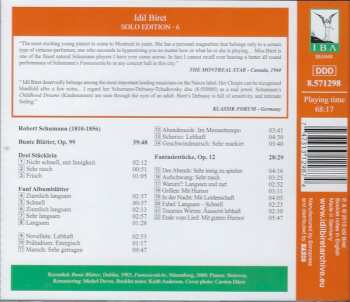 CD Robert Schumann: Robert Schumann - Bunte Blätter, Op. 99; Fantasiestücke, Op. 12