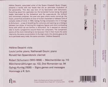 CD Robert Schumann: Robert Schumann • György Kurtág