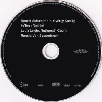 CD Robert Schumann: Robert Schumann • György Kurtág